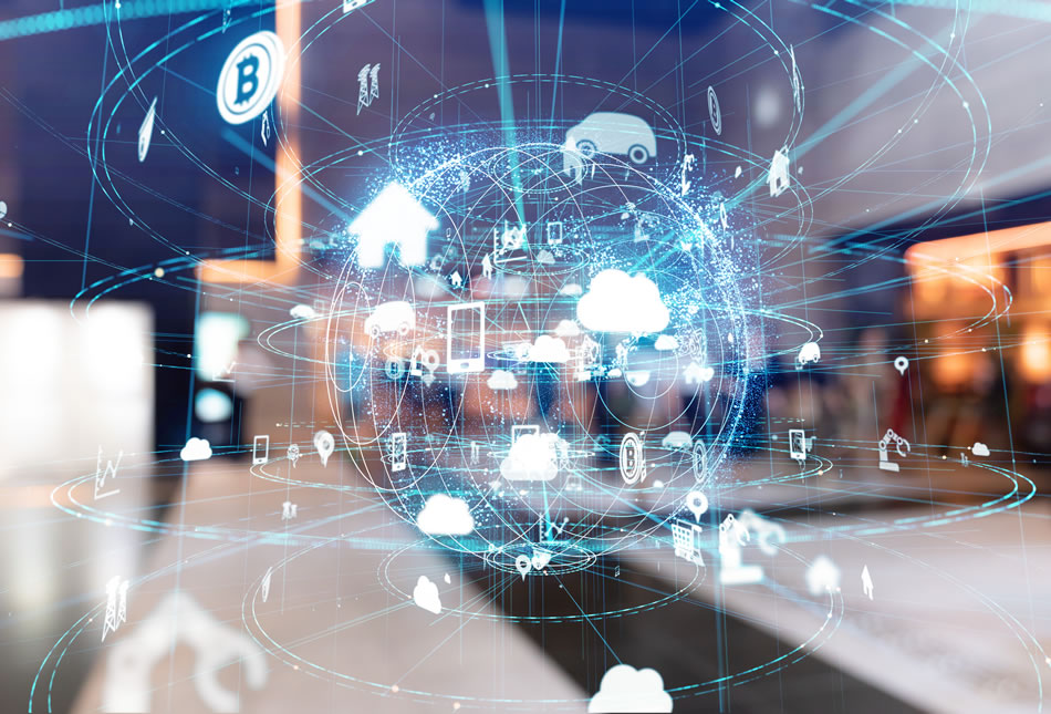Create rich and powerful applications Image of data transfer between multiple applications and users